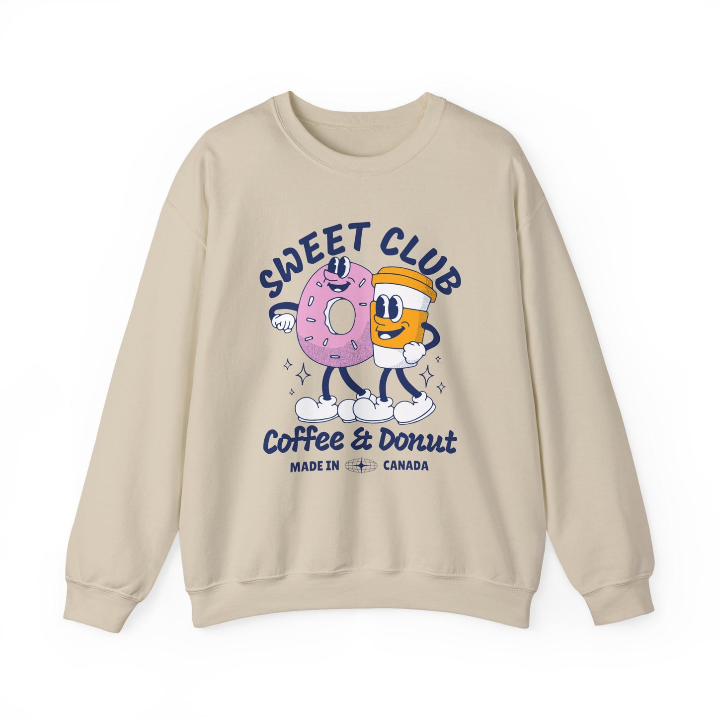 Coffee and Donut lover | Coffee Club | Sweet Club | Sweatshirt