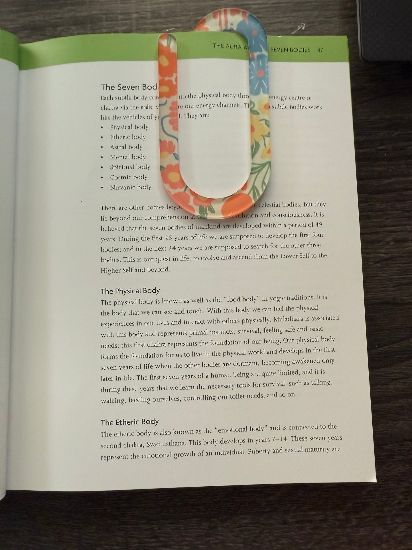 Floral Paper Clip/ Bookmarks