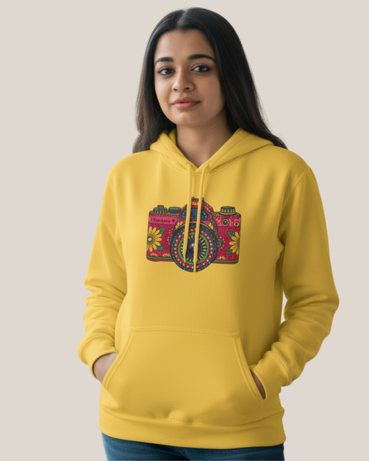 Traditionally Designed Camara Hoodie || Winter Wear