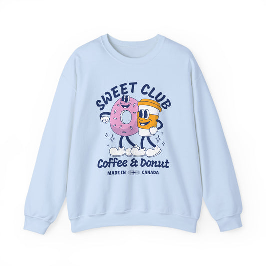 Coffee and Donut lover | Coffee Club | Sweet Club | Sweatshirt
