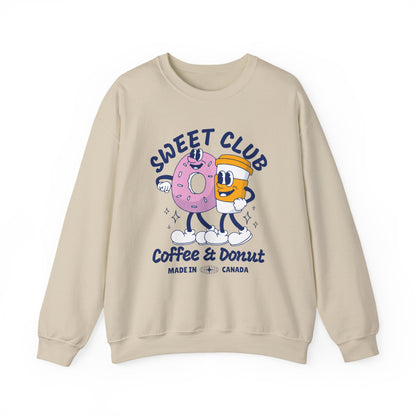 Coffee and Donut lover | Coffee Club | Sweet Club | Sweatshirt