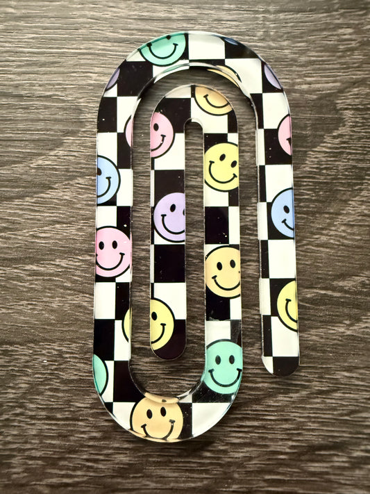 Smiley Paper Clip/ Bookmarks