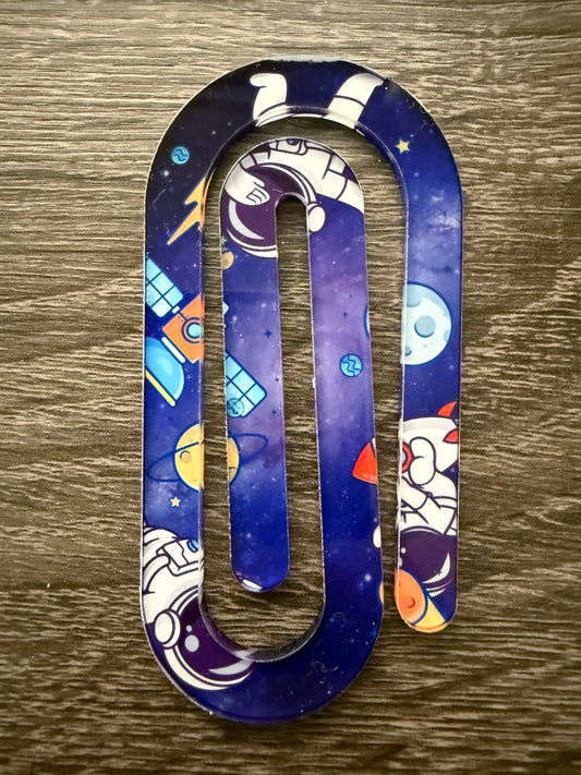 Astronaut Paper Clip/ Bookmarks