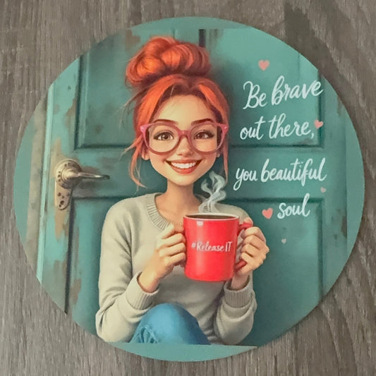 Mouse Pad || For Brave Women