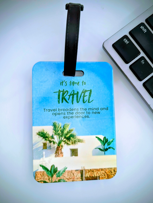 Travel Tag || Bag Tag || Heavenly Blue